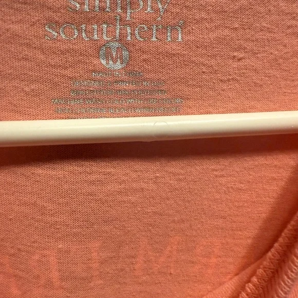 Simply Southern Women’s Pumpkin Graphic Long Sleeve Tee - Orange - Picture 2 of 3